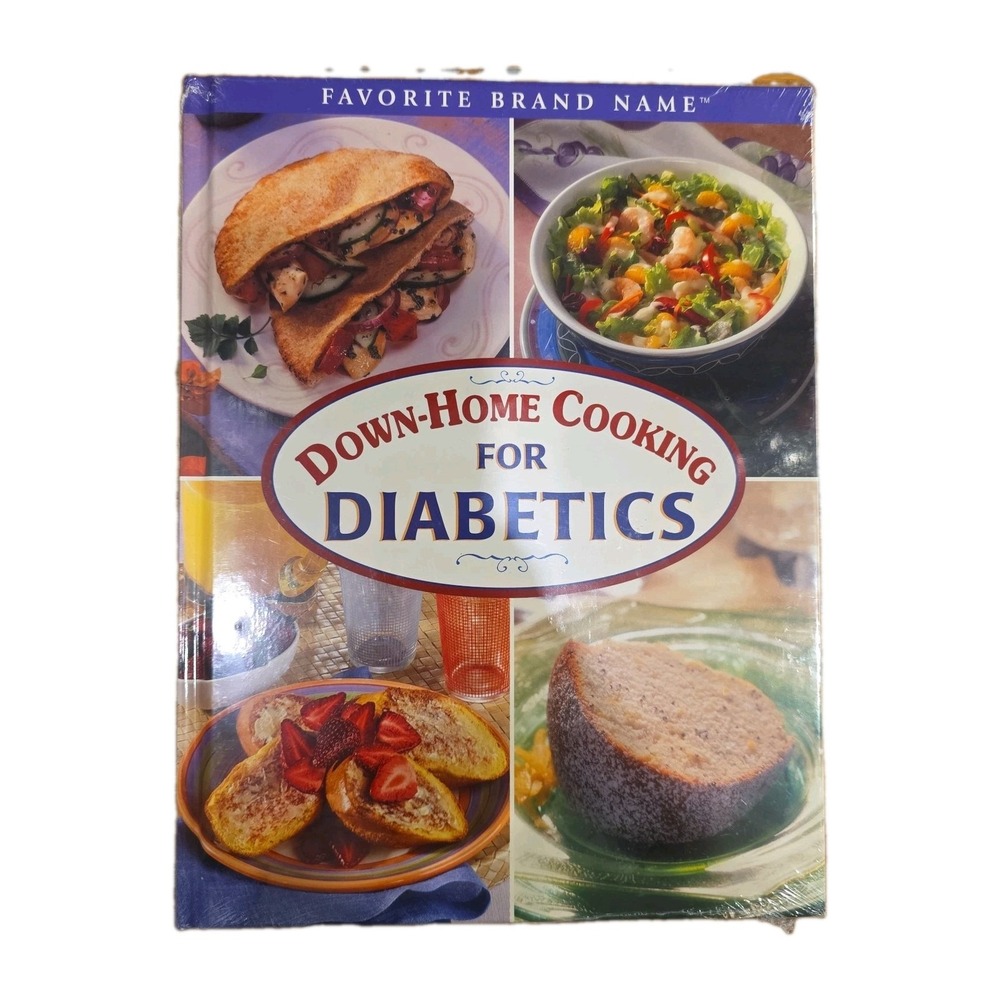 NEW Down Home Cooking For Diabetics Cookbook